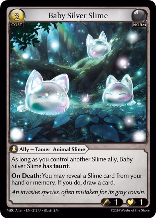 Baby Silver Slime