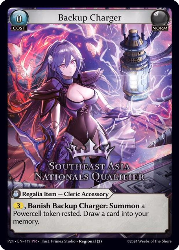 Backup Charger (Southeast Asia Nationals Qualifier)