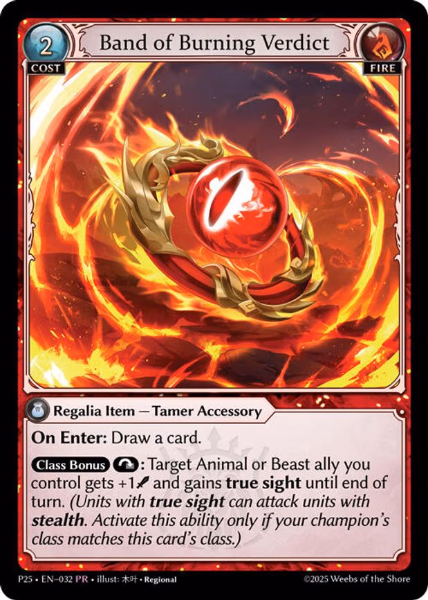 Band of Burning Verdict