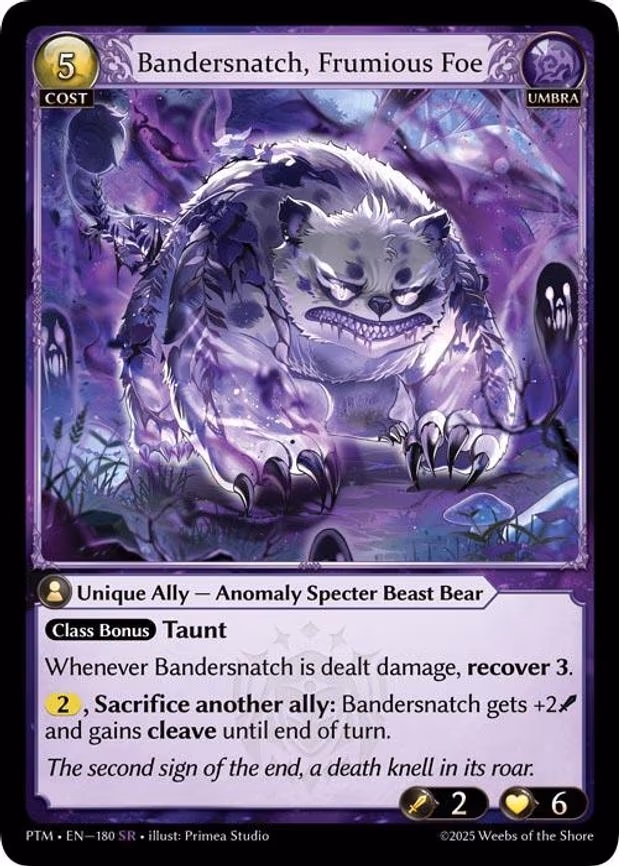Bandersnatch, Frumious Foe