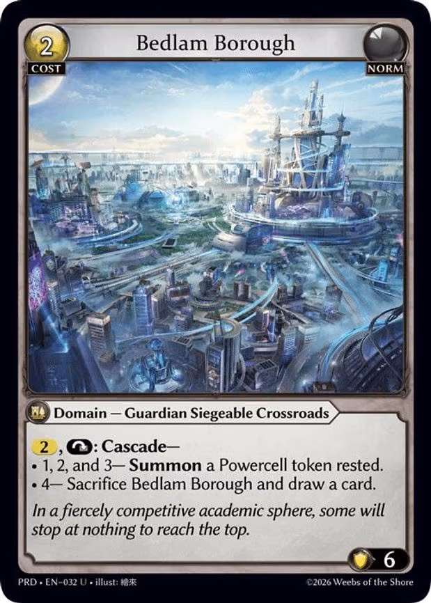 Bedlam Borough - Uncommon (032)