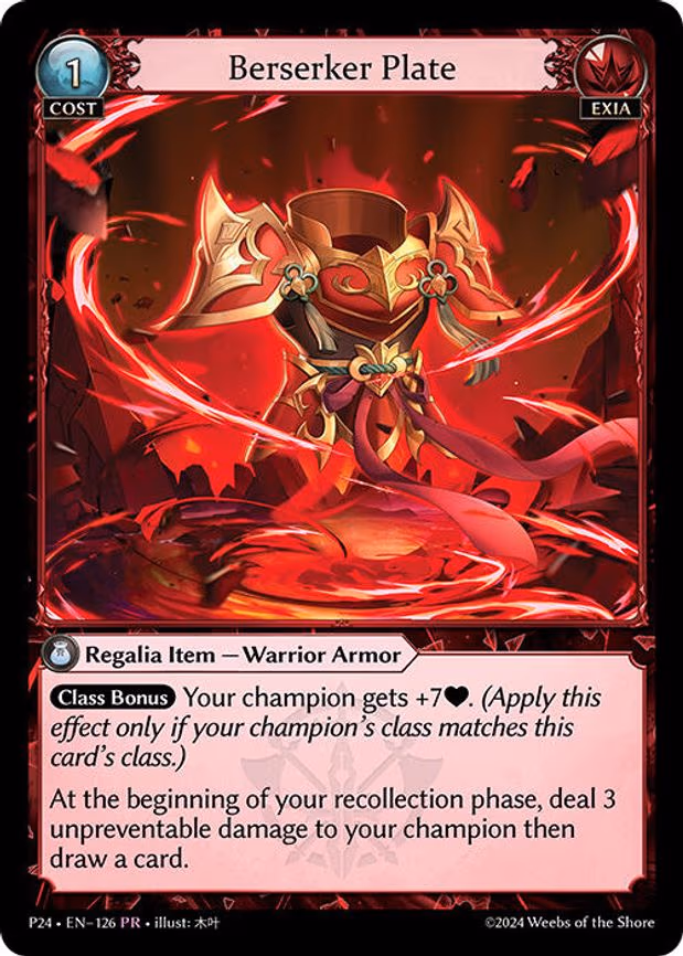 Berserker Plate