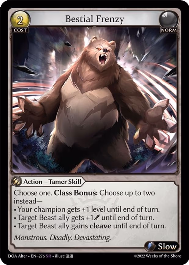 Bestial Frenzy - Super Rare (276)