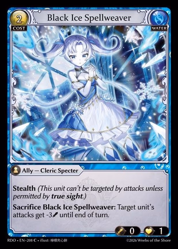 Black Ice Spellweaver - Common (208)