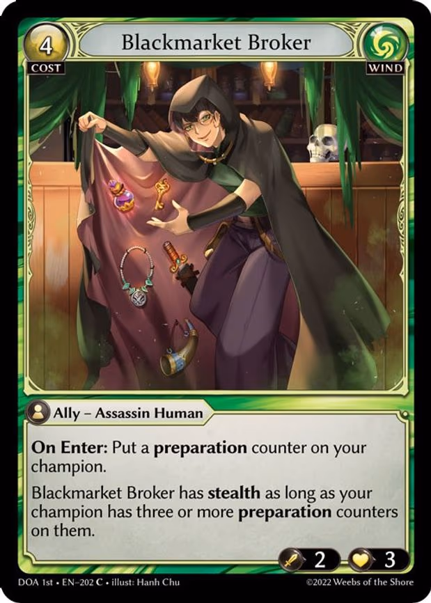 Blackmarket Broker