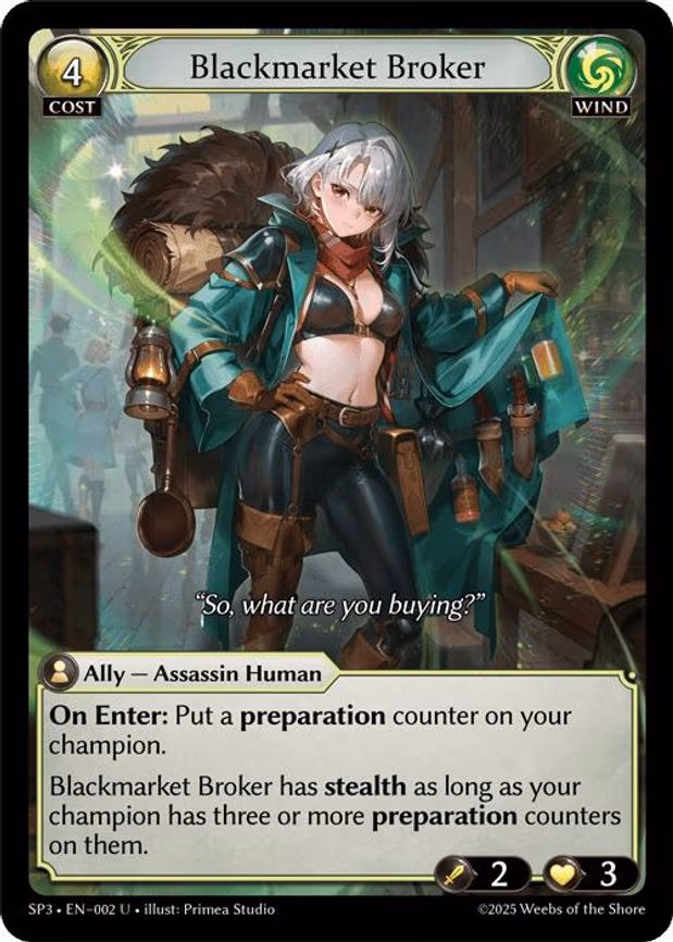 Blackmarket Broker