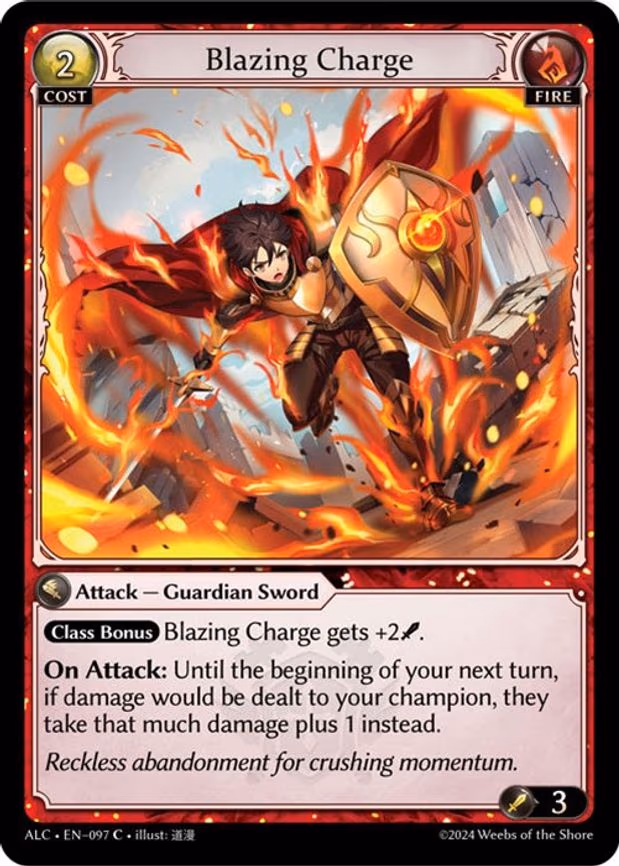 Blazing Charge - Common (097)