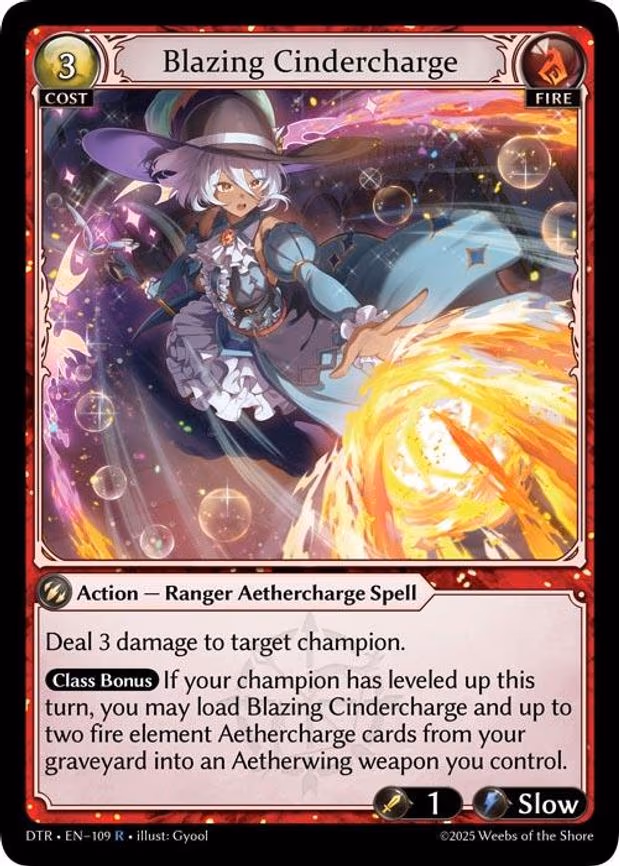 Blazing Cindercharge