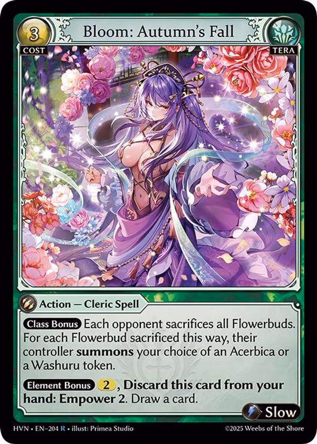 Bloom: Autumn's Fall