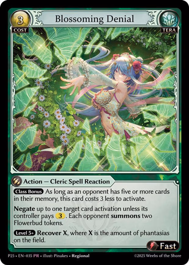 Blossoming Denial