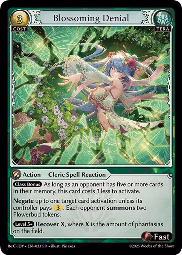 Blossoming Denial