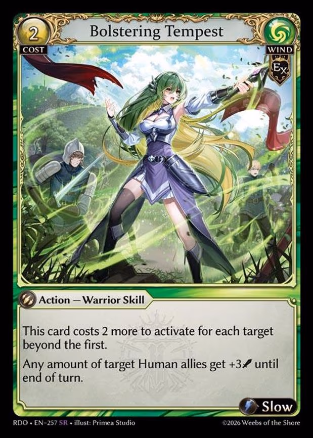 Bolstering Tempest
