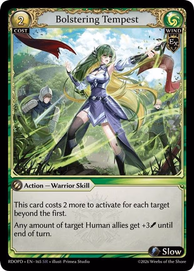 Bolstering Tempest