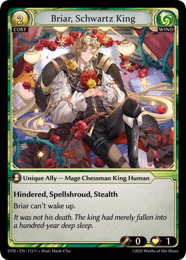 Briar, Schwartz King