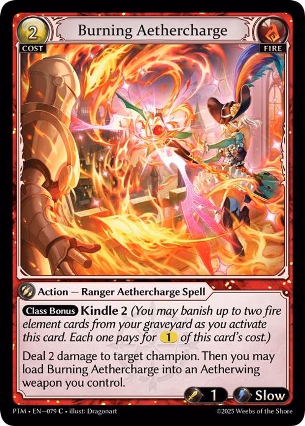 Burning Aethercharge