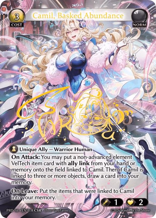 Camil, Basked Abundance - Collector Super Rare (038)