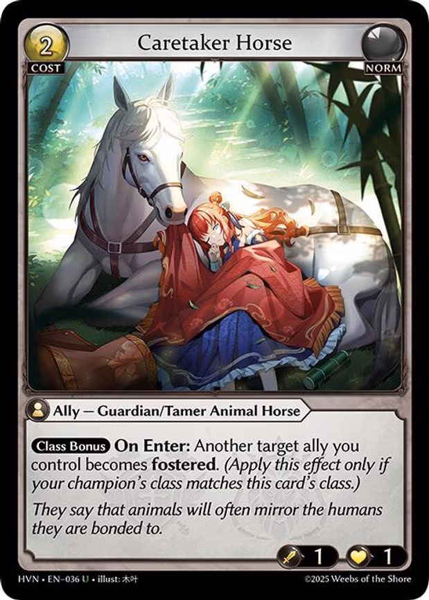 Caretaker Horse