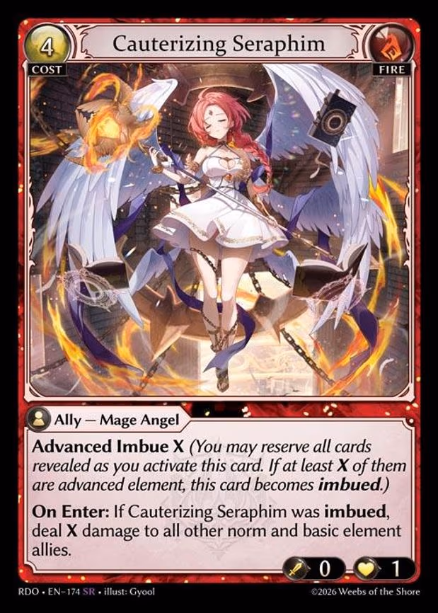 Cauterizing Seraphim - Super Rare (174)