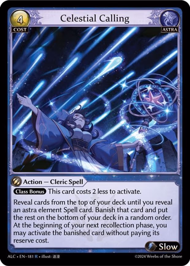 Celestial Calling - Rare (181)