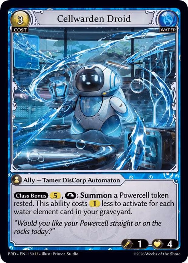 Cellwarden Droid - Uncommon (150)