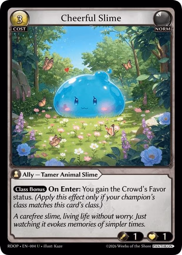 Cheerful Slime - Uncommon (004)