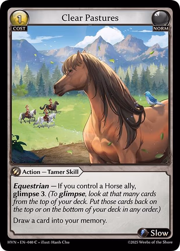 Clear Pastures - Common (040)