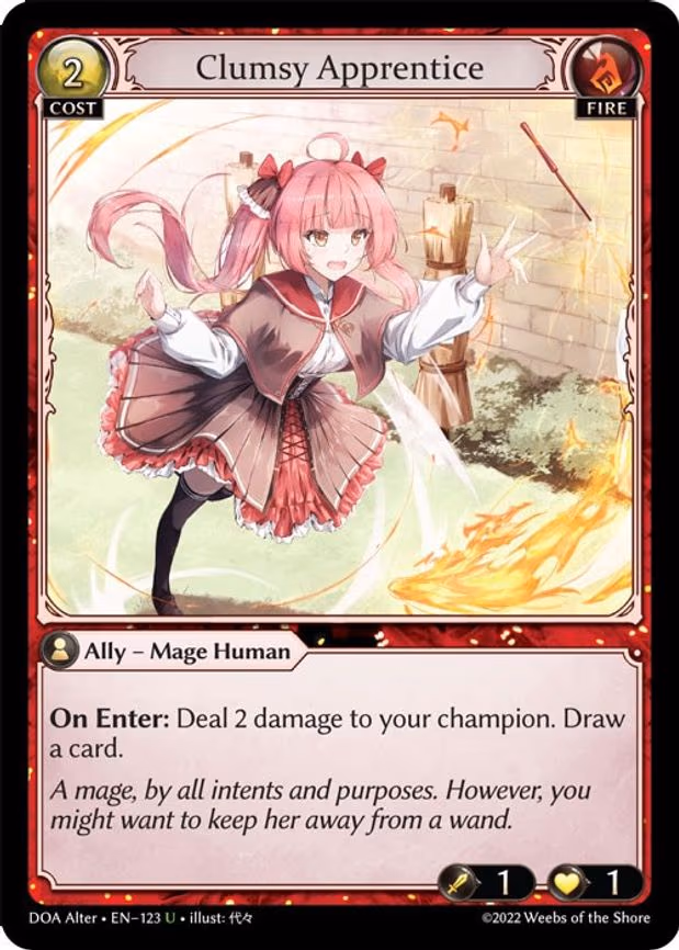 Clumsy Apprentice