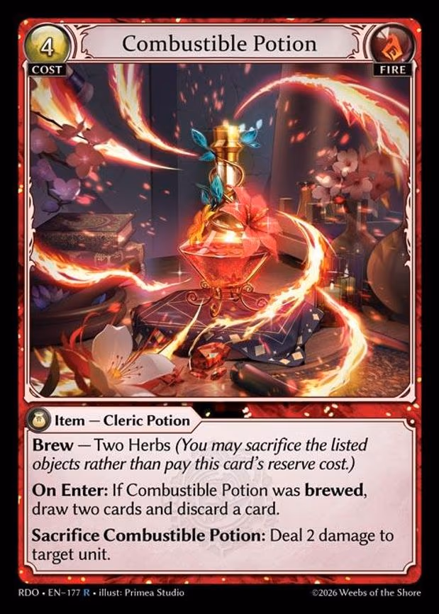 Combustible Potion - Rare (177)