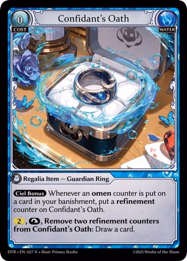 Confidant's Oath - Rare (027)