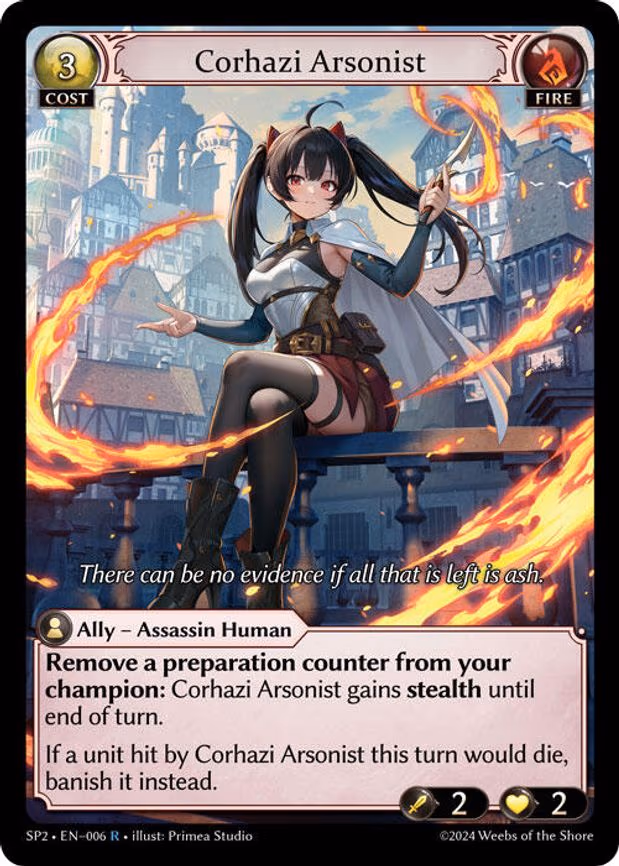 Corhazi Arsonist