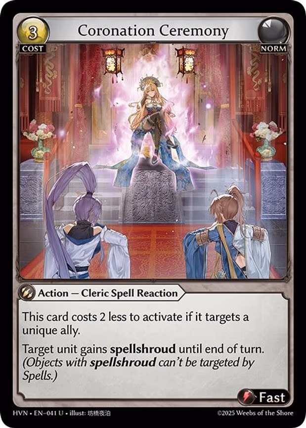 Coronation Ceremony - Uncommon (041)