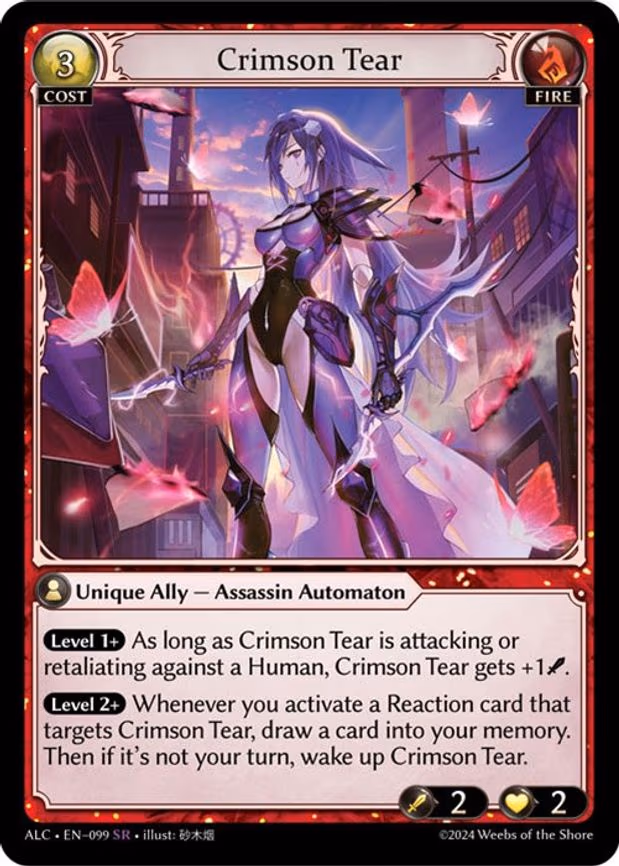 Crimson Tear - Super Rare (099)