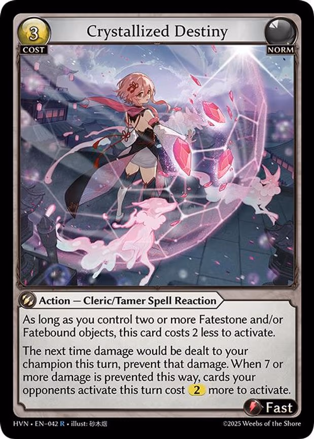 Crystallized Destiny