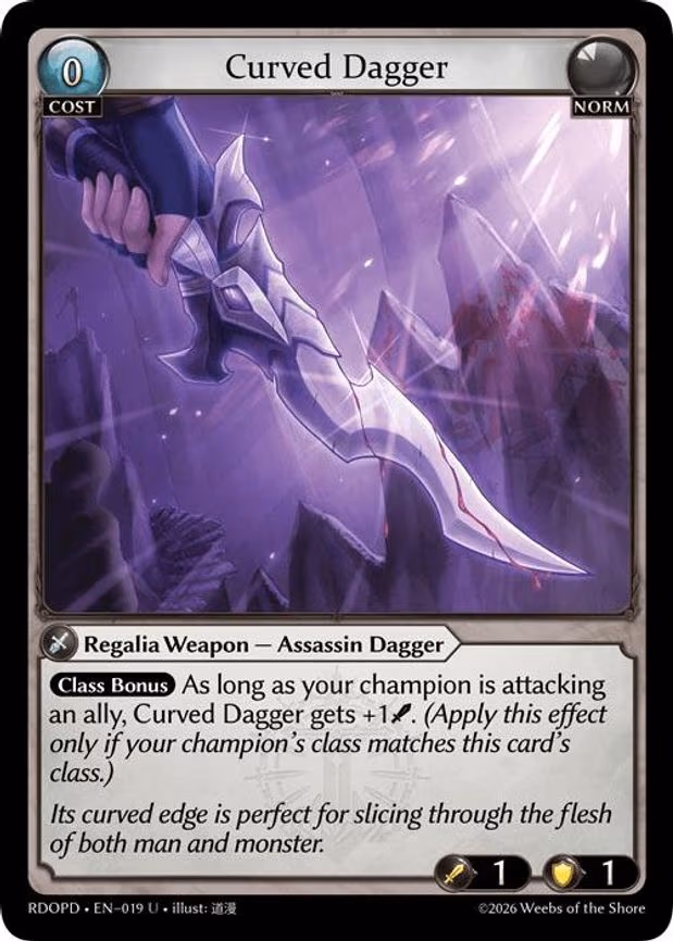 Curved Dagger