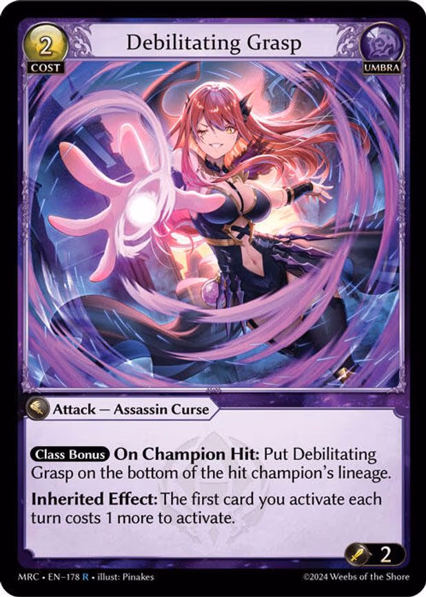 Debilitating Grasp - Rare (178)