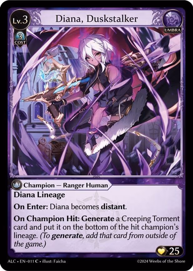 Diana, Duskstalker