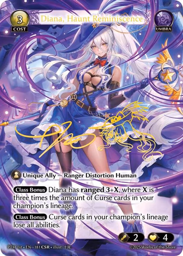 Diana, Haunt Reminiscence
