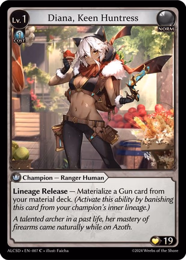 Diana, Keen Huntress - Common (007)