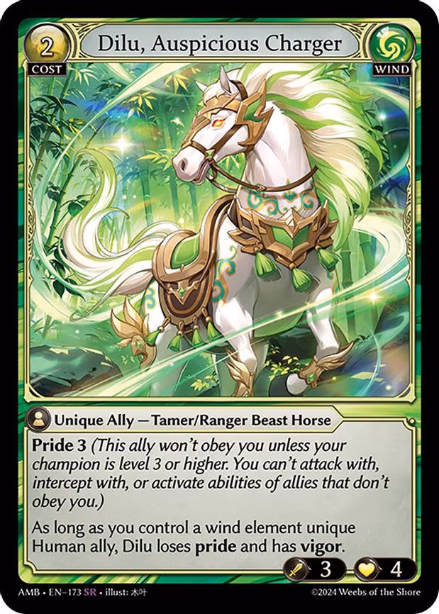 Dilu, Auspicious Charger