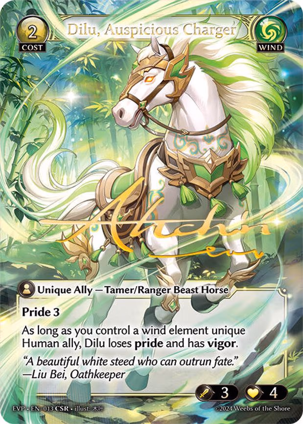 Dilu, Auspicious Charger