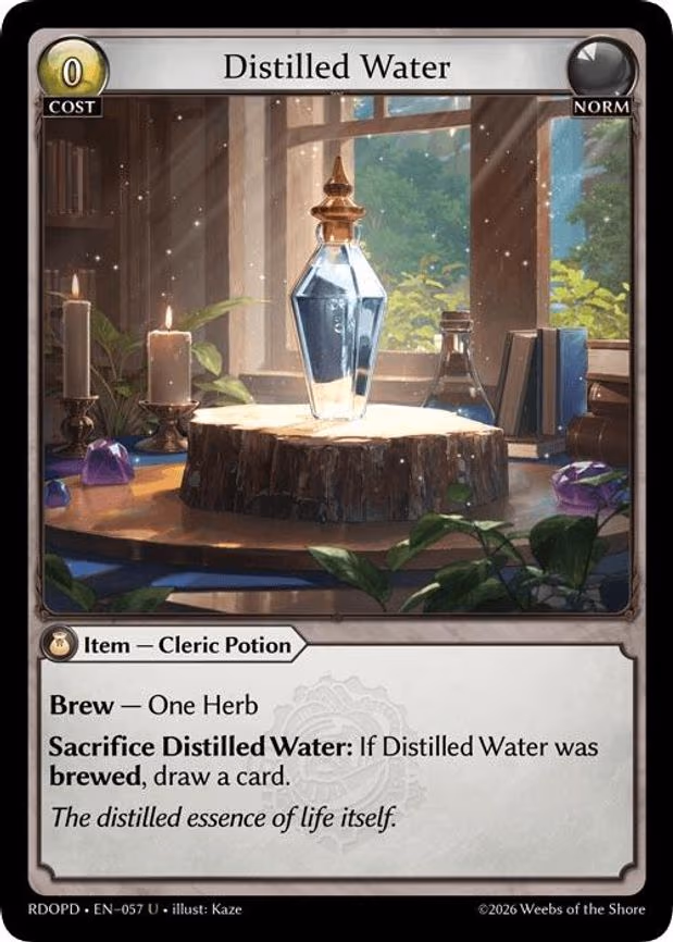 Distilled Water - Uncommon (057)