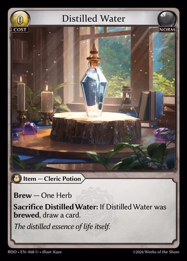 Distilled Water - Uncommon (068)