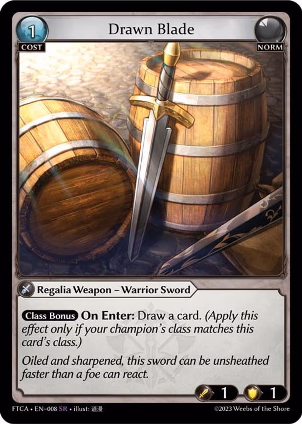 Drawn Blade