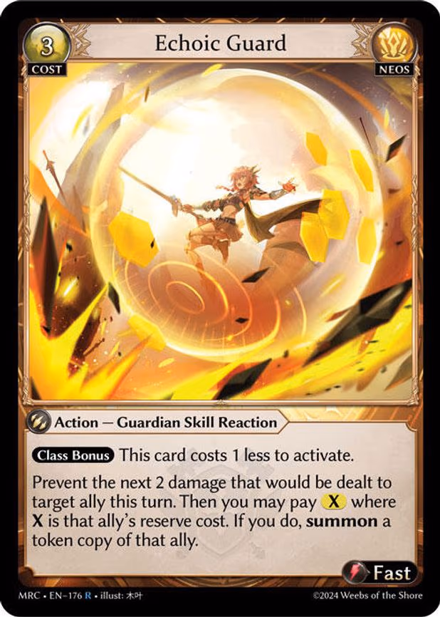 Echoic Guard - Rare (176)