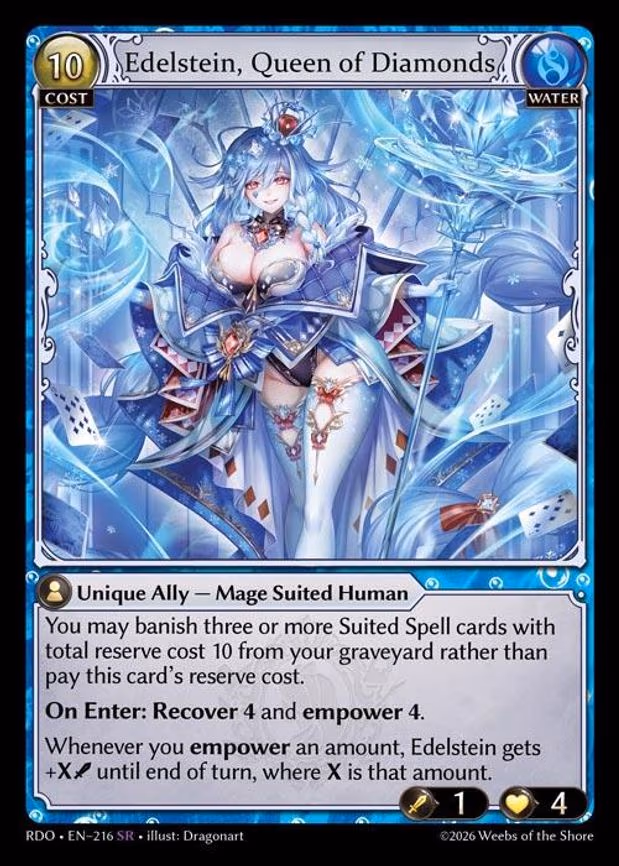 Edelstein, Queen of Diamonds - Super Rare (216)
