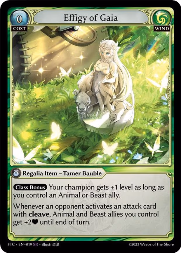 Effigy of Gaia - Super Rare (019)