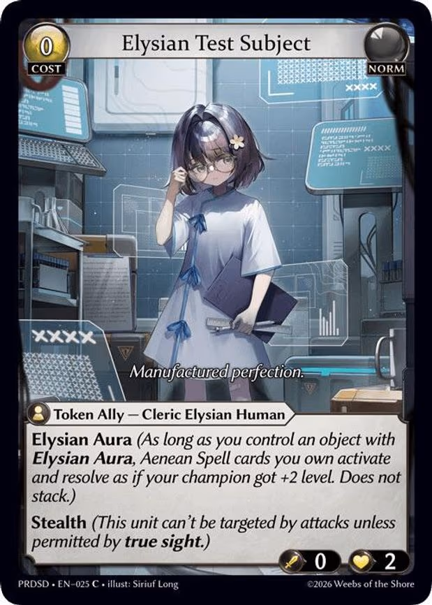 Elysian Test Subject - Common (025)