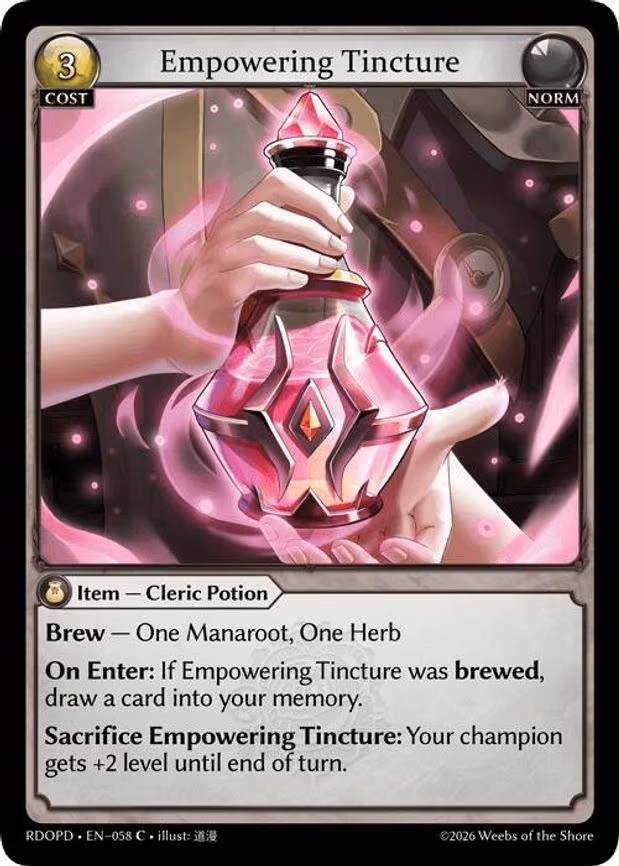 Empowering Tincture - Common (058)