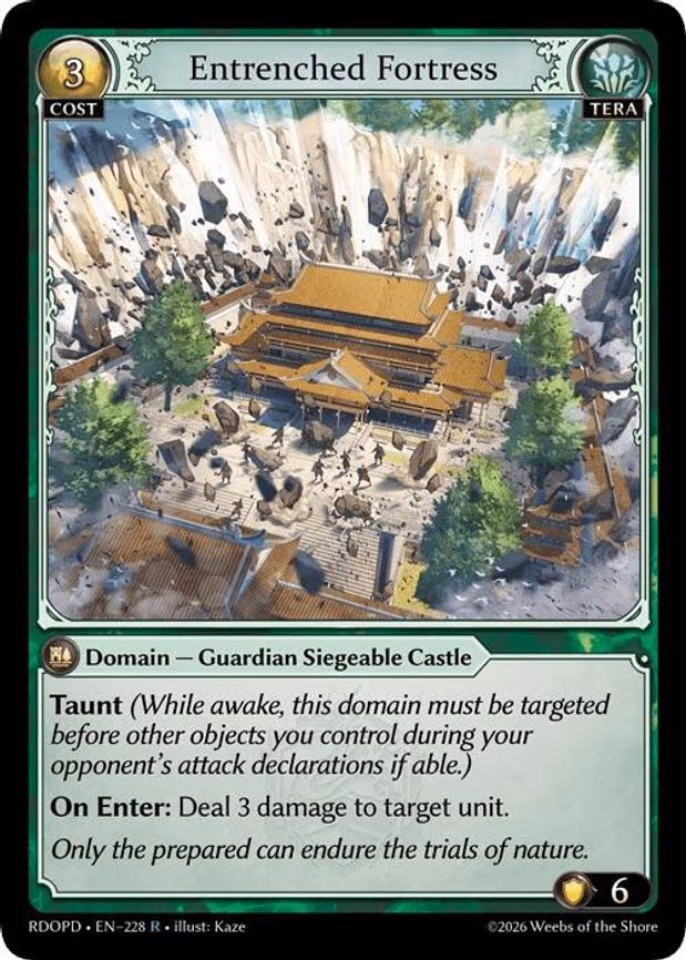 Entrenched Fortress - Rare (228)