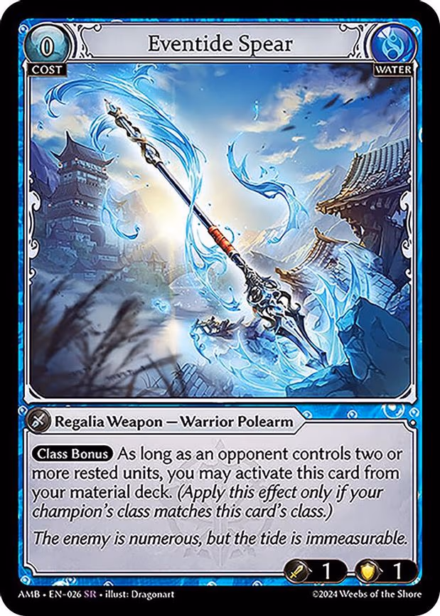 Eventide Spear - Super Rare (026)